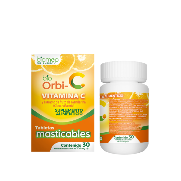 tabletas masticables Orbi C