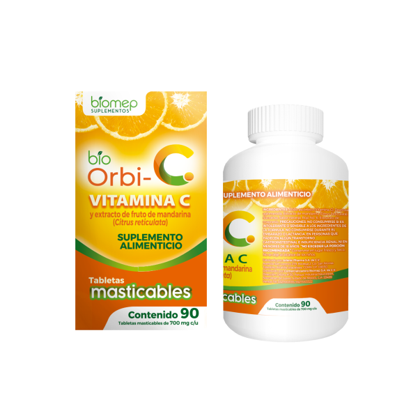 tabletas masticables de vitamina C
