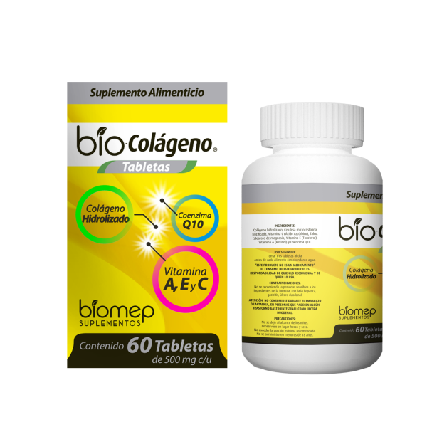 Bio Colágeno indicaciones tabletas